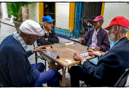 La partie de Dominos
