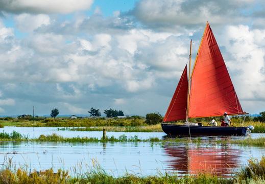 Bateau entrant dans le Chenal de Mornac-2